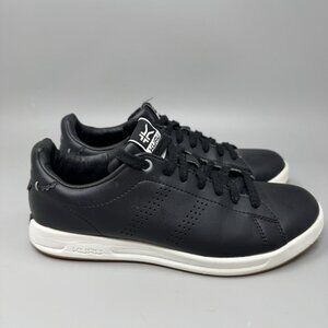 Kuru Roam Classic Court Womens Size 9 Black Athletic Leather Shoes Sneakers